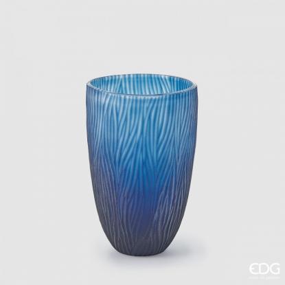 Váza Rot Bomb 28 cm, modrá, EDG