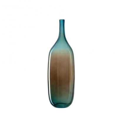Váza Lucente tyrkysovo-hnědá 46 cm