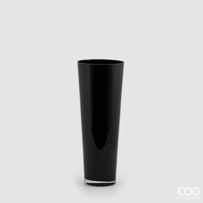 Váza Evase 50 cm, černá, EDG