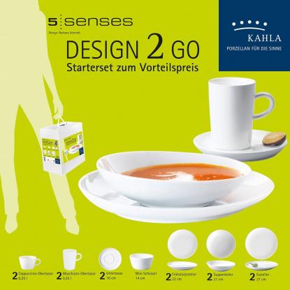 Jídelní sada Design 2 Go 14 ks