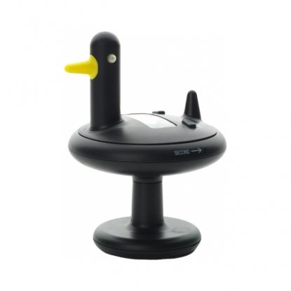 Kuchyňská minutka Duck Timer černá, Alessi