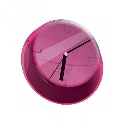 Nástěnné hodiny, lila Glamour 33 cm