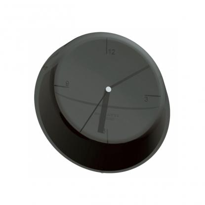 Nástěnné hodiny, černé Glamour 33 cm