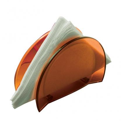 Držák ubrousků, oranžový Glamour