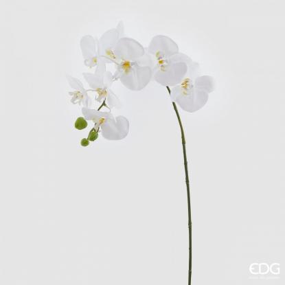 Květina Orchidej Phalaenopsis Real 93 cm, bílá