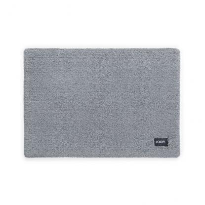 Koupelnová předložka Basic 60 cm x 90 cm stříbrná