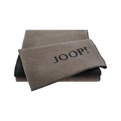 Deka Uni Doubleface 150 cm x 200 cm Anthracit, Joop