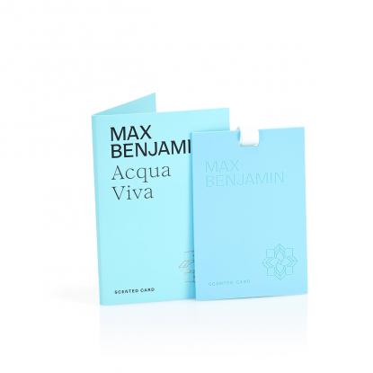 Vonná karta Acqua Viva, Max Benjamin