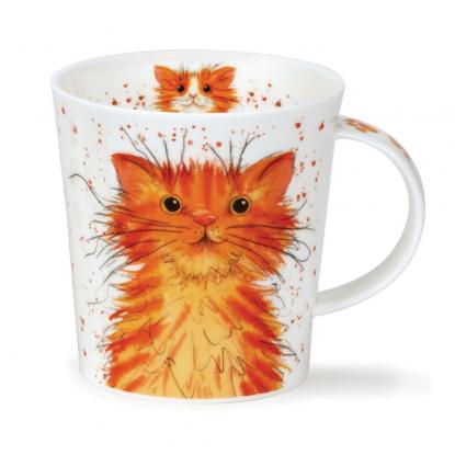 Hrnek Lomond Catter Splatter Ginger 320 ml, DUNOON