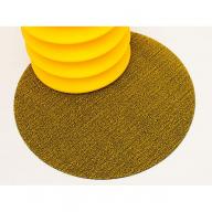 Předložka Dot Shag Citron kulatá 61 cm