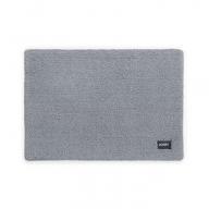 Koupelnová předložka Basic 60 cm x 90 cm stříbrná